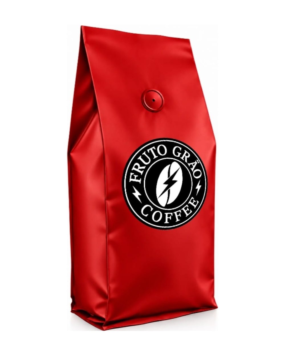 Pacote vermelho de 500 g do Café Especial Frutas Vermelhas Fruto Grão